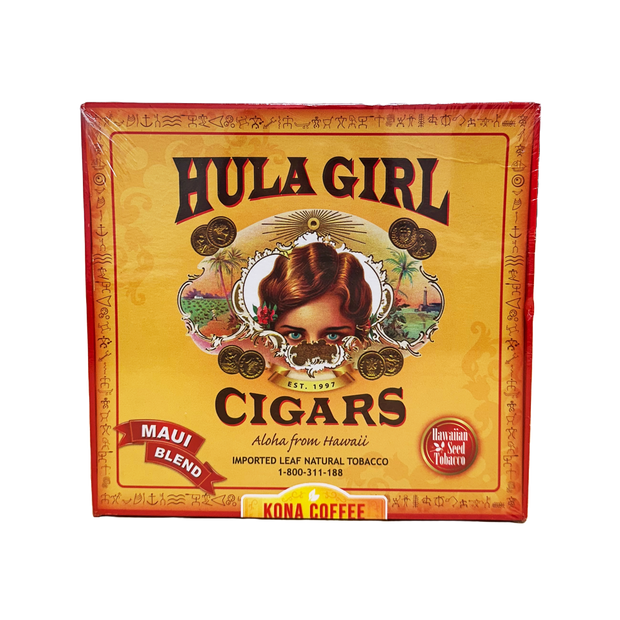 Hula Girl - Cigar Box - 24Ct