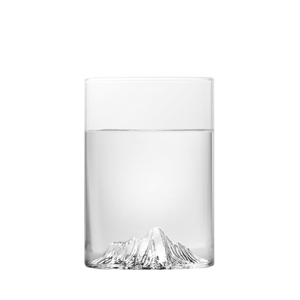 MNTPK Glassware - Diamond Head Crater Glass - 16oz