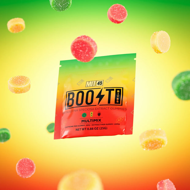 MIT45 - Kratom Gummies - Boost Bites Multimix