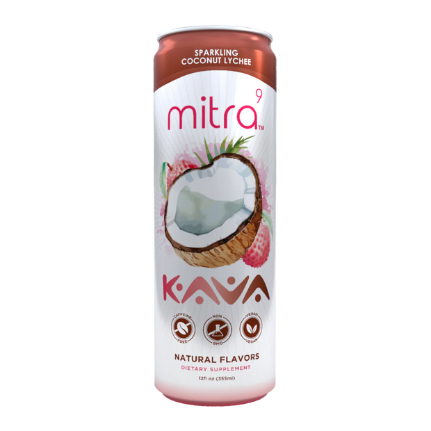 Mitra9 - Kava Seltzer - 12oz - 24 Count (Case)