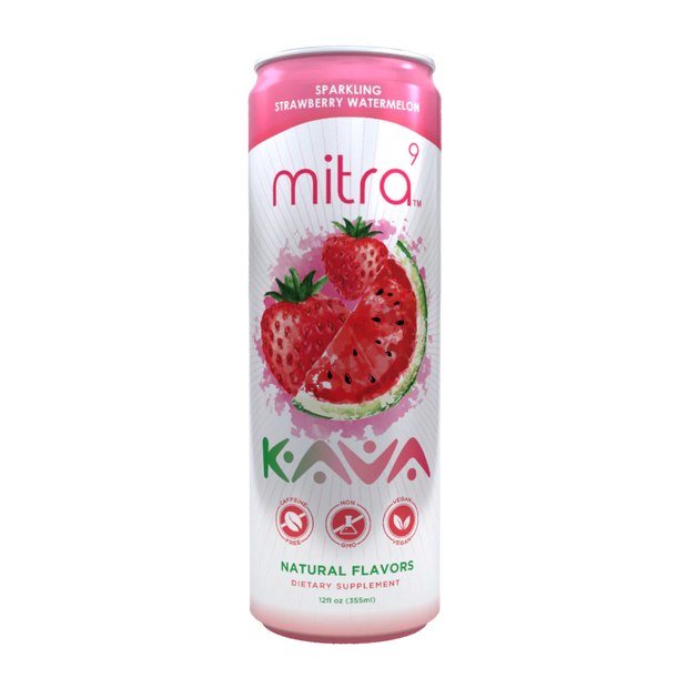 Mitra9 - Kava Seltzer - 12oz - 24 Count (Case)