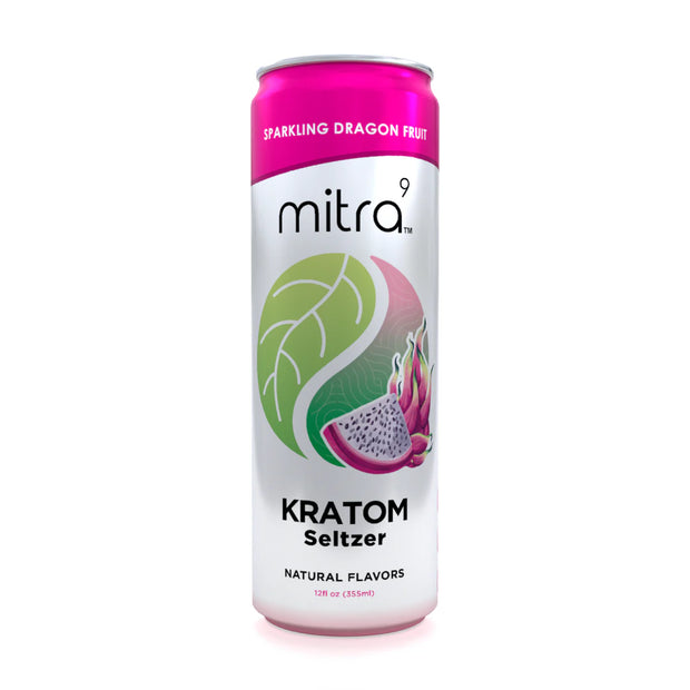 Mitra9 - Kratom Seltzer - 12oz - 24 Count (Case)