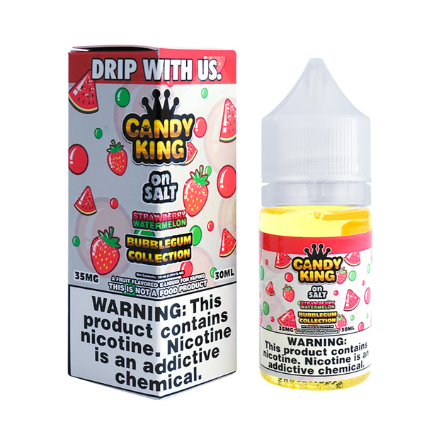 Candy King on Salt - Strawberry Watermelon Bubblegum - 30ML