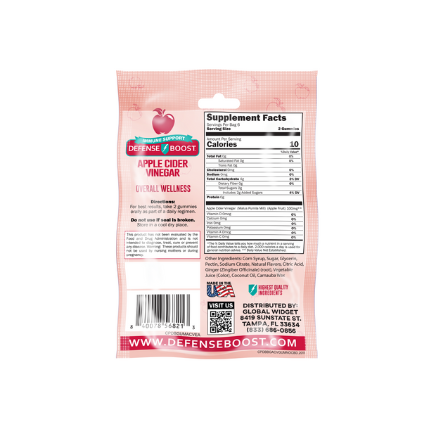 Defense Boost - Immune Support Gummies - 12 Count Case