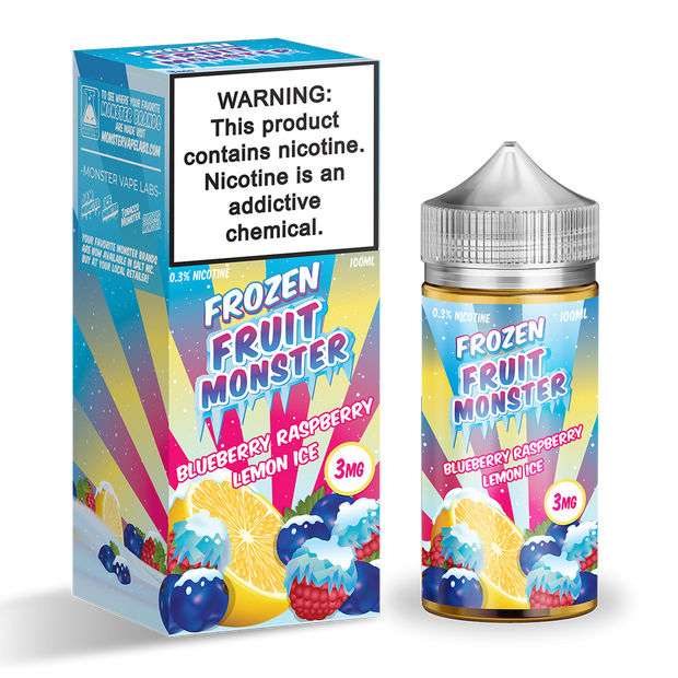 Frozen Fruit Monster - Blueberry Raspberry Lemon Ice - 100ML