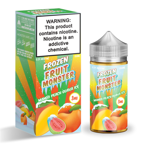 Frozen Fruit Monster - Mango Peach Guava Ice - 100ML