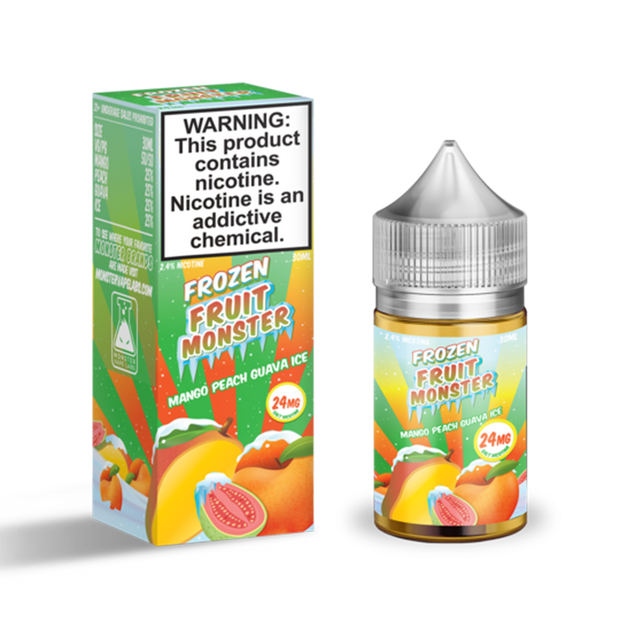 Frozen Fruit Monster - Mango Peach Guava Ice Nicotine Salt - 30ML