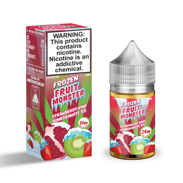 Frozen Fruit Monster - Strawberry Kiwi Pomegranate Ice Nicotine Salt - 30ML