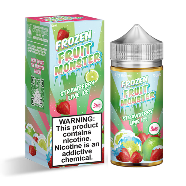 Frozen Fruit Monster - Strawberry Lime Ice - 100ML