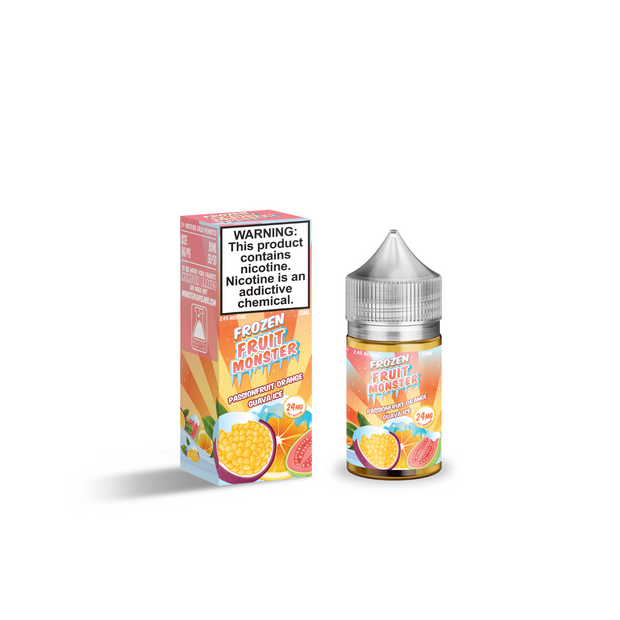 Frozen Fruit Monster - Passion Fruit Orange Guava Ice Nicotine Salt - 30ML