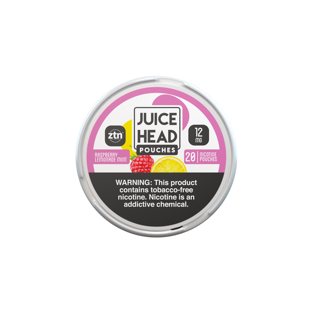Juice Head - Nicotine Pouches - 20 Count - Raspberry Lemonade Mint