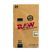 Raw - 1 1/4" Classic Rolling Papers - 24 Count - 50 Leaves