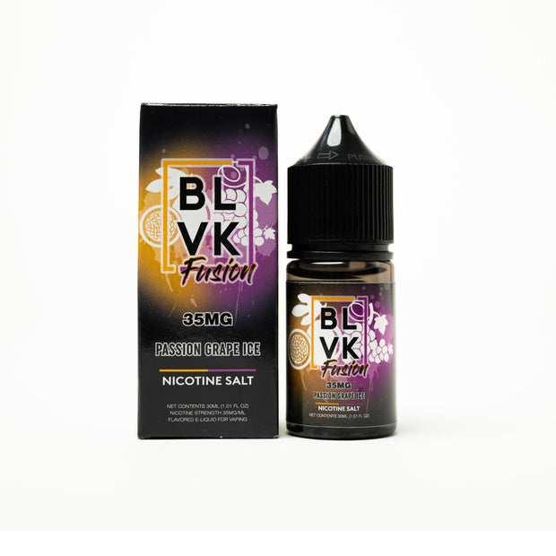 BLVK Fusion  - Passion Grape Ice Salt Nicotine - 30mL